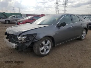 2010 Acura TSX with VIN JH4CU2F6XAC042263, listed as a Copart auction lot 78061094 with 118,402 mi miles and Salvage Title. Bid and sale history available at carsss.com. Image 1.