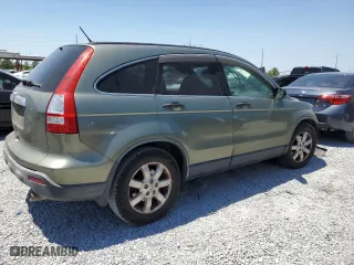 2007 Honda CR-V EX with VIN JHLRE38537C071392, listed as a Copart auction lot 53617355 with 297,560 mi miles and Salvage Title. Bid and sale history available at carsss.com. Image 3.