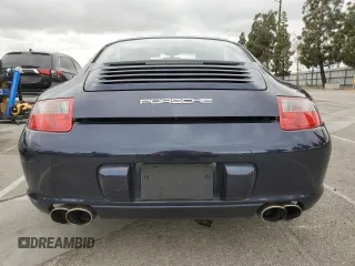 2006 Porsche 911 Carrera with VIN WP0AA29946S716671, listed as a Copart auction lot 53717185 with 29,514 mi miles and Salvage Title. Bid and sale history available at carsss.com. Image 6.