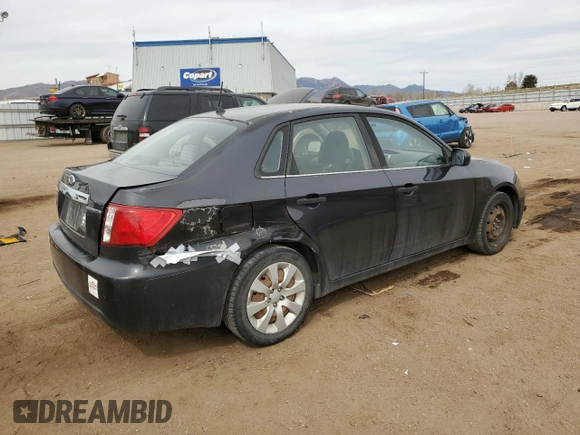 2008 Subaru Impreza Sedan (Natl) i w/Premium Pkg with VIN JF1GE61688H520066, listed as a Copart auction lot 50483095 with 138,824 mi miles and Salvage Title. Bid and sale history available at carsss.com. Image 3.