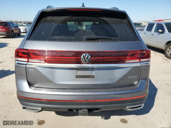 2024 Volkswagen Atlas 2.0T SE w/Technology with VIN 1V2WR2CA4RC546357, listed as a Copart auction lot 88926325 with 12,928 mi miles and Salvage Title. Bid and sale history available at carsss.com. Image 6.