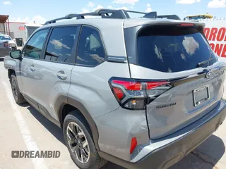 2025 Subaru Forester Premium with VIN JF2SLDBC8SH485167, listed as a IAAI auction lot 42202366 with 4,707 mi miles and . Bid and sale history available at DreamBid. Image 3.