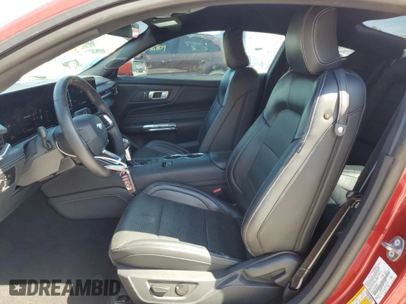 2024 Ford Mustang EcoBoost with VIN 1FA6P8TH0R5118769, listed as a Copart auction lot 52947385 with 8,296 mi miles and Salvage Title. Bid and sale history available at carsss.com. Image 7.