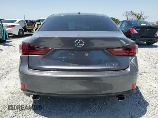 2015 Lexus IS 350 with VIN JTHBE1D22F5018828, listed as a Copart auction lot 57232955 with 139,766 mi miles and Salvage title. Bid and sale history available at DreamBid. Image 6.