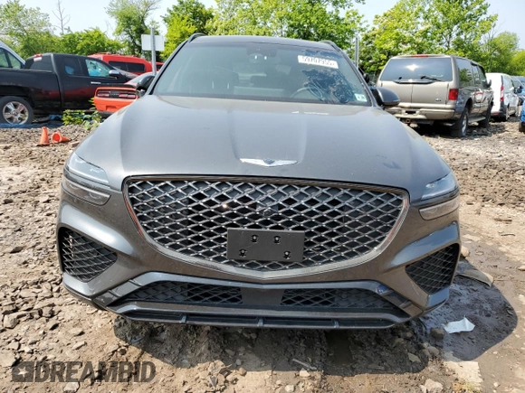 2024 Genesis GV70 Sport with VIN 5NMMCDTC4RH016527, listed as a Copart auction lot 59707955 with 16,545 mi miles and Salvage title. Bid and sale history available at DreamBid. Image 5.