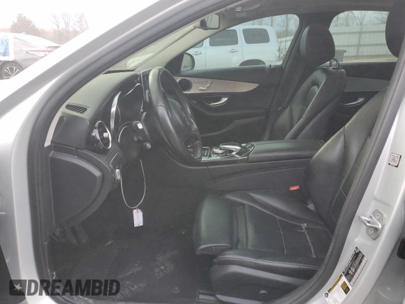 2016 Mercedes-Benz C 300 with VIN 55SWF4JB2GU166997, listed as a Copart auction lot 47840625 with 117,596 mi miles and Salvage Title. Bid and sale history available at carsss.com. Image 7.