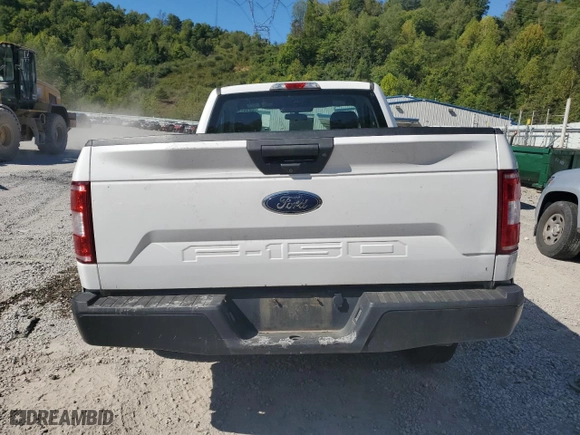 2018 Ford F-150 XL with VIN 1FTMF1EB7JKD31003, listed as a Copart auction lot 69583394 with 45,856 mi miles and Salvage Title. Bid and sale history available at carsss.com. Image 6.