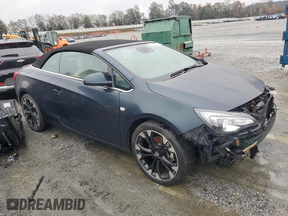 2018 Buick Cascada Sport Touring with VIN W04WJ3N59JG049648, listed as a Copart auction lot 78995944 with 16,945 mi miles and Salvage Title. Bid and sale history available at DreamBid. Image 4.