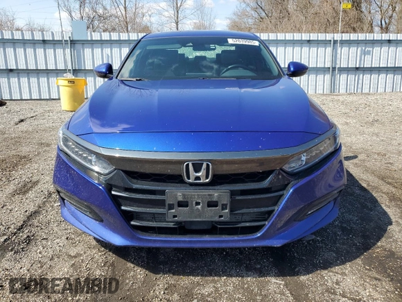 2019 Honda Accord Sport with VIN 1HGCV1F39KA803152, listed as a Copart auction lot 52039985 with 102,409 mi miles and Salvage Title. Bid and sale history available at DreamBid. Image 5.