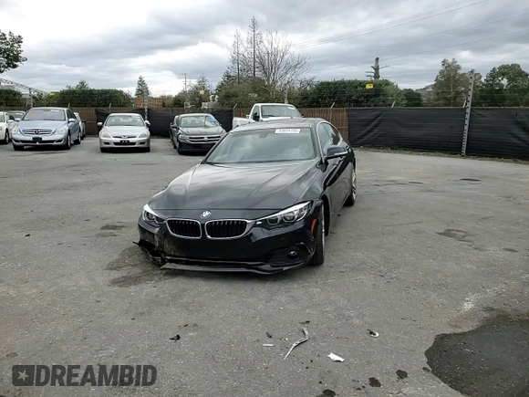 2019 BMW 4 Series 440i xDrive with VIN WBA4J7C5XKBM76520, listed as a Copart auction lot 43834195 with 19,335 mi miles and Salvage Title. Bid and sale history available at carsss.com. Image 10.