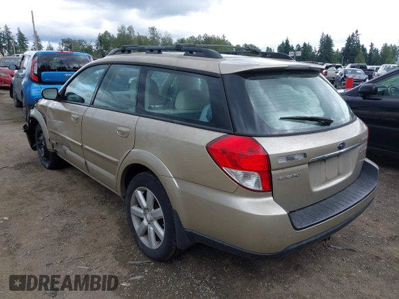 2008 Subaru Outback i with VIN 4S4BP61C187340711, listed as a IAAI auction lot 42548851 with 184,882 mi miles and . Bid and sale history available at DreamBid. Image 3.