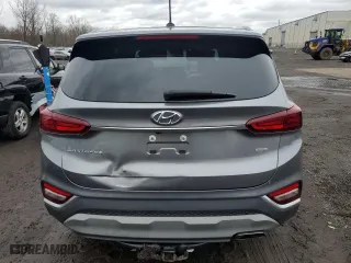 2020 Hyundai Santa Fe SE with VIN 5NMS2CAD5LH151667, listed as a Copart auction lot 52410285 with 51,065 mi miles and Salvage Title. Bid and sale history available at carsss.com. Image 6.