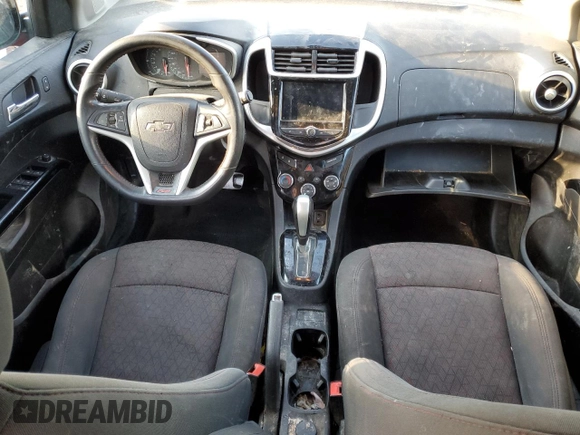 2019 Chevrolet Sonic LT with VIN 1G1JD6SB8K4106291, listed as a Copart auction lot 46584805 with 53,366 mi miles and Salvage title. Bid and sale history available at DreamBid. Image 8.