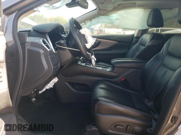 2021 Nissan Murano SL with VIN 5N1AZ2CS1MC119145, listed as a Copart auction lot 74582414 with 26,217 mi miles and Salvage Title. Bid and sale history available at DreamBid. Image 7.