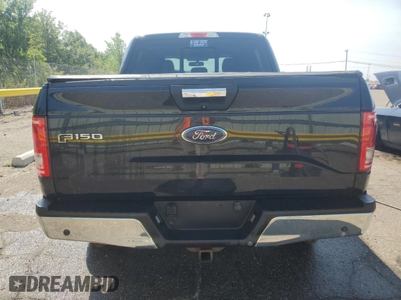 2015 Ford F-150 XLT with VIN 1FTEW1EG0FFB81767, listed as a Copart auction lot 66029095 with 211,300 mi miles and Clean title. Bid and sale history available at DreamBid. Image 6.