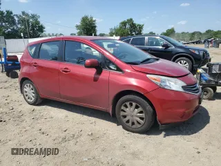 2014 Nissan Note S Plus with VIN 3N1CE2CP6EL436822, listed as a Copart auction lot 62503385 with 157,644 mi miles and Clean title. Bid and sale history available at DreamBid. Image 4.