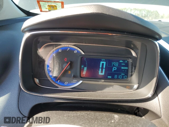 2016 Chevrolet Trax LTZ with VIN 3GNCJRSB2GL257355, listed as a Copart auction lot 89156525 with 81,010 mi miles and Salvage Title. Bid and sale history available at carsss.com. Image 9.