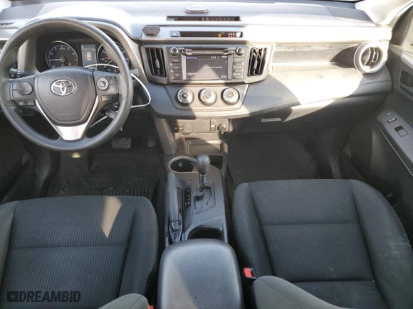 2017 Toyota RAV4 LE with VIN 2T3BFREVXHW584933, listed as a Copart auction lot 46255795 with 74,691 mi miles and Salvage Title. Bid and sale history available at carsss.com. Image 8.