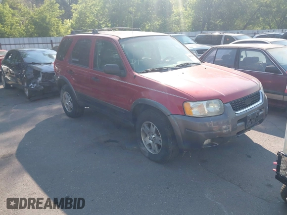 2004 Ford Escape XLT with VIN 1FMYU93114KB38538, listed as a IAAI auction lot 42678317 with 180,106 mi miles and . Bid and sale history available at DreamBid. Image 1.