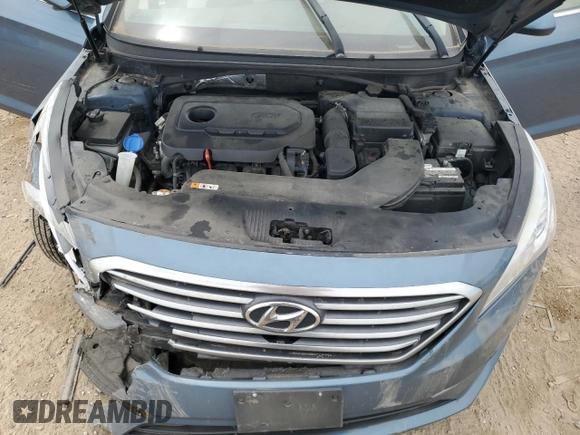2016 Hyundai Sonata SE with VIN 5NPE24AF2GH407115, listed as a Copart auction lot 56308135 with 126,518 mi miles and Salvage title. Bid and sale history available at DreamBid. Image 11.