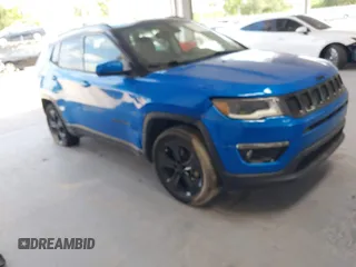 2020 Jeep Compass Altitude with VIN 3C4NJCBB3LT257440, listed as a IAAI auction lot 42115129 with 70,990 mi miles and . Bid and sale history available at carsss.com. Image 1.