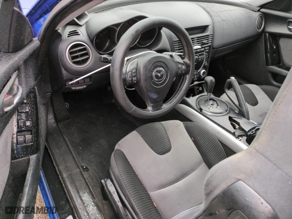 2004 Mazda RX-8 with VIN JM1FE17N240112484, listed as a Copart auction lot 74769364 with 89,182 mi miles and Non Repairable. Bid and sale history available at carsss.com. Image 8.