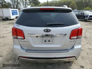 2013 Kia Sorento SX with VIN 5XYKWDA25DG317917, listed as a Copart auction lot 51317955 with 160,673 mi miles and Salvage Title. Bid and sale history available at carsss.com. Image 6.