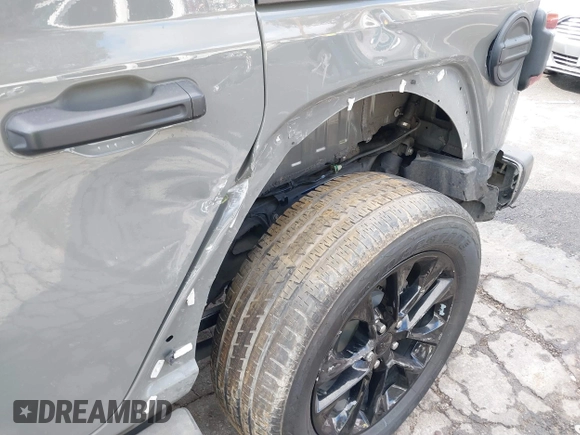 2021 Jeep Wrangler Unlimited Sahara with VIN 1C4JJXP64MW720263, listed as a IAAI auction lot 41514302 with 73,300 mi miles and . Bid and sale history available at DreamBid. Image 6.