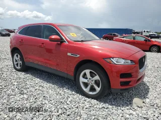 2020 Jaguar F-Pace 25t Premium with VIN SADCJ2FX6LA654904, listed as a Copart auction lot 62610455 with 82,721 mi miles and Salvage title. Bid and sale history available at DreamBid. Image 4.