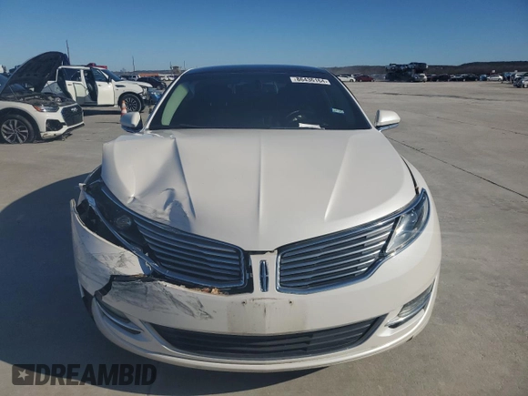 2016 Lincoln MKZ with VIN 3LN6L2GK2GR632038, listed as a Copart auction lot 86436164 with Not Provided miles and Salvage Title. Bid and sale history available at DreamBid. Image 5.