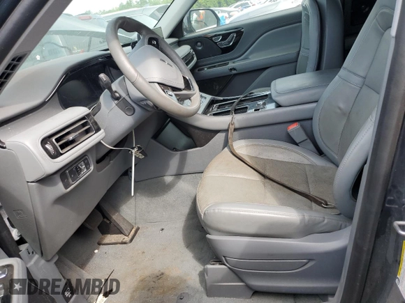 2021 Lincoln Aviator Reserve with VIN 5LM5J7WC1MGL14274, listed as a Copart auction lot 66223795 with Not provided miles and Salvage title. Bid and sale history available at DreamBid. Image 7.