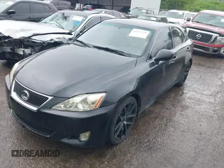 2006 Lexus IS 250 with VIN JTHBK262X65018555, listed as a IAAI auction lot 42112759 with 201,059 mi miles and . Bid and sale history available at DreamBid. Image 2.