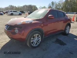 2012 Nissan Juke SL with VIN JN8AF5MRXCT105290, listed as a Copart auction lot 49833925 with 128,185 mi miles and Salvage Title. Bid and sale history available at carsss.com. Image 1.