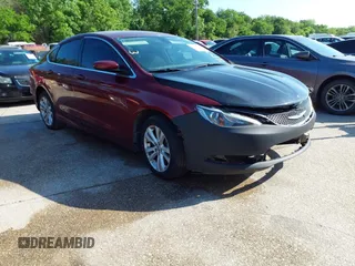 2016 Chrysler 200 Limited with VIN 1C3CCCAB8GN128476, listed as a IAAI auction lot 42062770 with Not Provided miles and . Bid and sale history available at carsss.com. Image 1.