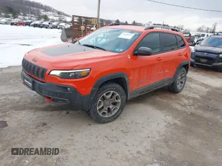 2021 Jeep Cherokee Trailhawk с VIN 1C4PJMBX7MD119790, выставлен на аукционе IAAI как лот 41303544 с пробегом 39 379 миль миль и . История ставок и продаж доступна на DreamBid. Изображение 2.