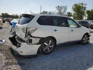 2014 Nissan Pathfinder SL with VIN 5N1AR2MN3EC675970, listed as a Copart auction lot 55131845 with 152,375 mi miles and Salvage Title. Bid and sale history available at DreamBid. Image 3.