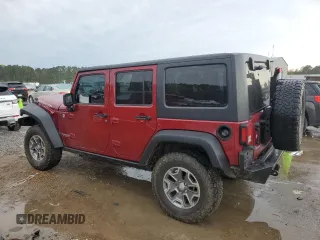 2013 Jeep Wrangler Unlimited Rubicon with VIN 1C4HJWFG6DL565462, listed as a Copart auction lot 51333785 with 113,601 mi miles and Salvage title. Bid and sale history available at DreamBid. Image 2.