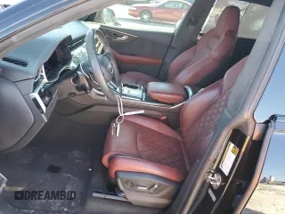 2021 Audi SQ8 Prestige z VIN WA1CWBF19MD017881, wystawiony jako Copart lot #72289762 z przebiegiem 33 906 mil mil oraz . Historia ofert i sprzedaży dostępna na DreamBid. Obrazek 7.