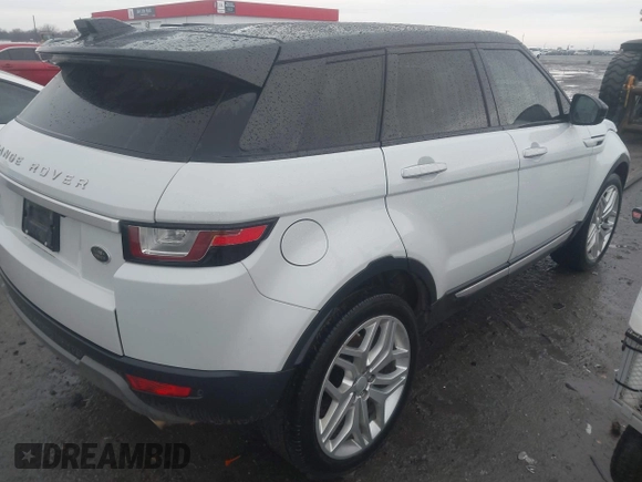 2017 Land Rover Range Rover Evoque HSE with VIN SALVR2BGXHH256685, listed as a IAAI auction lot 41192729 with 109,932 mi miles. Bid and sale history available at carsss.com. Image 4.