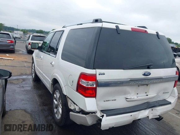 2015 Ford Expedition Limited with VIN 1FMJU1KT9FEF19741, listed as a IAAI auction lot 42689814 with 188,845 mi miles and . Bid and sale history available at DreamBid. Image 3.