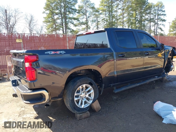 2024 Chevrolet Silverado 1500 LT with VIN 1GCPDKEK1RZ112047, listed as a IAAI auction lot 41686968 with 23,461 mi miles and . Bid and sale history available at DreamBid. Image 4.