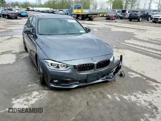 2017 BMW 3 Series 320i xDrive with VIN WBA8E5G32HNU45014, listed as a Copart auction lot 55808265 with 65,578 mi miles and Salvage title. Bid and sale history available at DreamBid. Image 13.