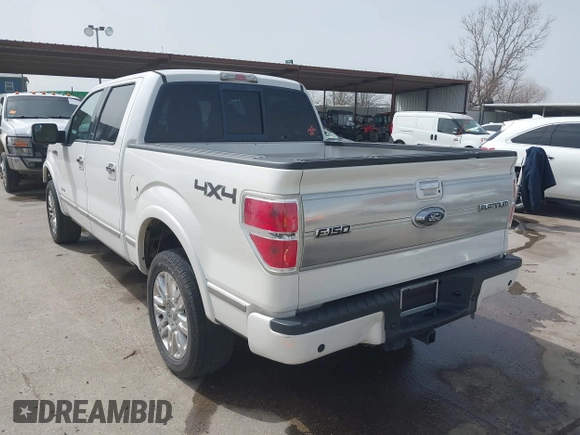 2011 Ford F-150 XLT with VIN 1FTFW1ET4BFD28586, listed as a IAAI auction lot 41740407 with 67,335 mi miles. Bid and sale history available at carsss.com. Image 3.