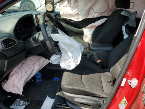 2019 Hyundai Elantra GT with VIN KMHH35LE9KU102791, listed as a Copart auction lot 71673744 with 93,191 mi miles and Salvage Title. Bid and sale history available at carsss.com. Image 7.