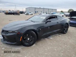 2022 Chevrolet Camaro 1LT with VIN 1G1FB1RX1N0121999, listed as a Copart auction lot 83696374 with 45,203 mi miles and Salvage Title. Bid and sale history available at carsss.com. Image 1.
