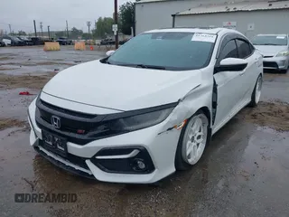 2020 Honda Civic Si z VIN 2HGFC1E59LH707630, wystawiony jako IAAI lot #41764310 z przebiegiem 116 714 mil mil oraz . Historia ofert i sprzedaży dostępna na DreamBid. Obrazek 2.