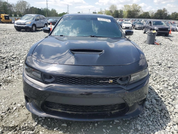 2020 Dodge Charger Scat Pack with VIN 2C3CDXGJ5LH136184, listed as a Copart auction lot 47473535 with 36,172 mi miles and Salvage Title. Bid and sale history available at carsss.com. Image 5.