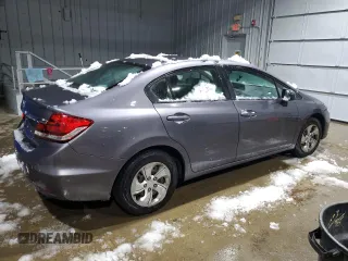 2014 Honda Civic LX z VIN 19XFB2F51EE219843, wystawiony jako Copart lot #83315574 z przebiegiem 162 139 mil mil oraz Czysty tytuł • Clean title. Historia ofert i sprzedaży dostępna na DreamBid. Obrazek 3.
