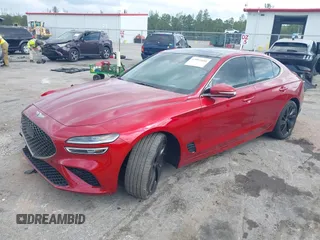 2023 Genesis G70 3.3T z VIN KMTG54TE8PU108661, wystawiony jako IAAI lot #42092600 z przebiegiem 35 992 mil mil oraz . Historia ofert i sprzedaży dostępna na DreamBid. Obrazek 2.