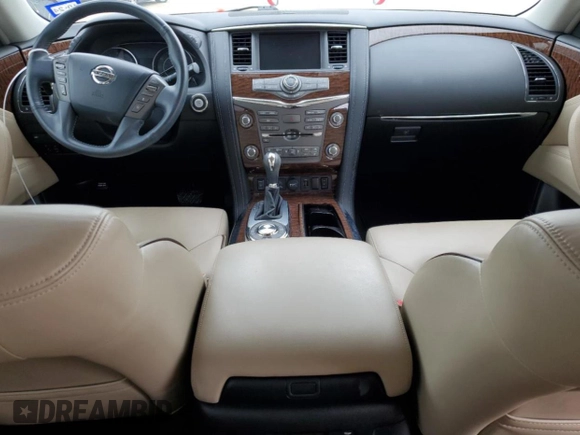 2018 Nissan Armada SL with VIN JN8AY2ND0J9055697, listed as a Copart auction lot 64946774 with Not Provided miles and Salvage Title. Bid and sale history available at carsss.com. Image 8.